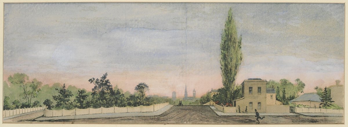 Wellington Parade, West Side and Hoddle Street, East Melbourne, 1870's (1870–80)