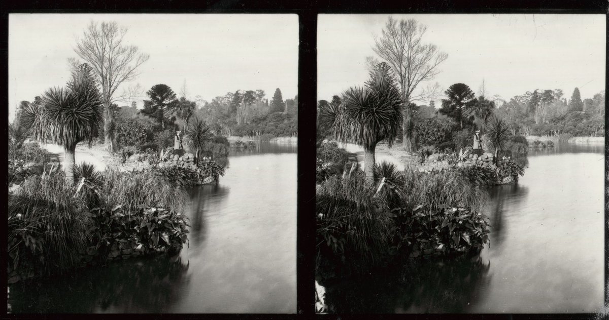 Botanical and Treasury Gardens, Melbourne, Victoria, East Melbourne (1890–1910)