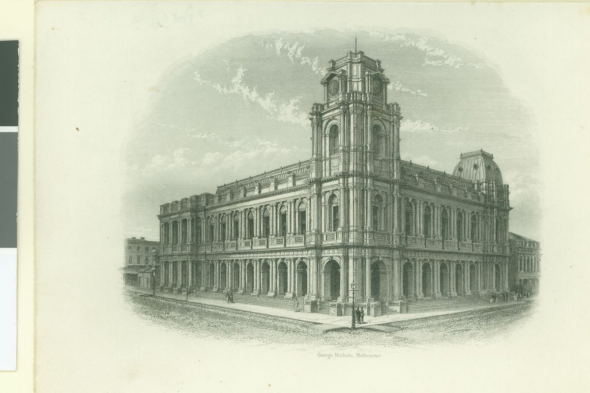 General Post Office, Melbourne, Melbourne City (1863–70)