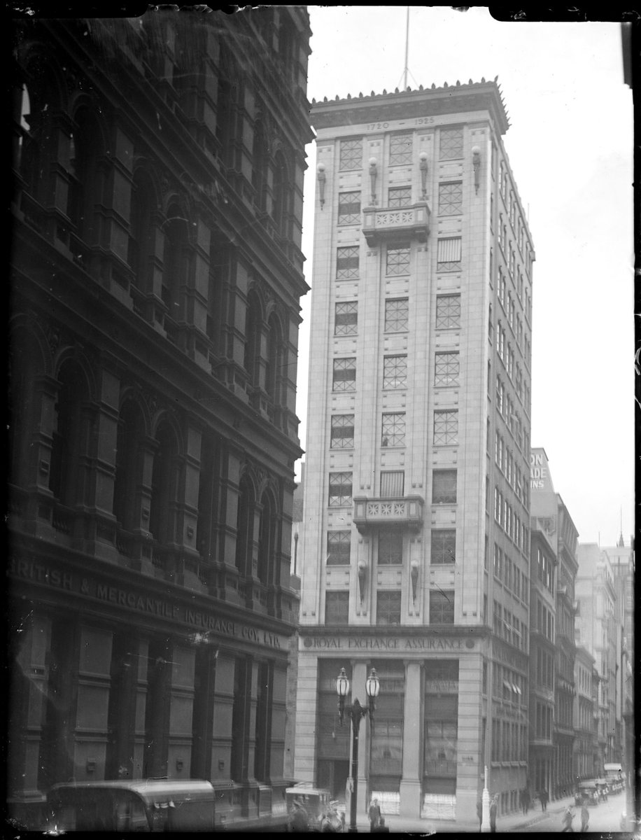 Royal Exchange Assurance, 40 Queen Street at the corner of Flinders Lane, Melbourne, Melbourne City (1929–35)