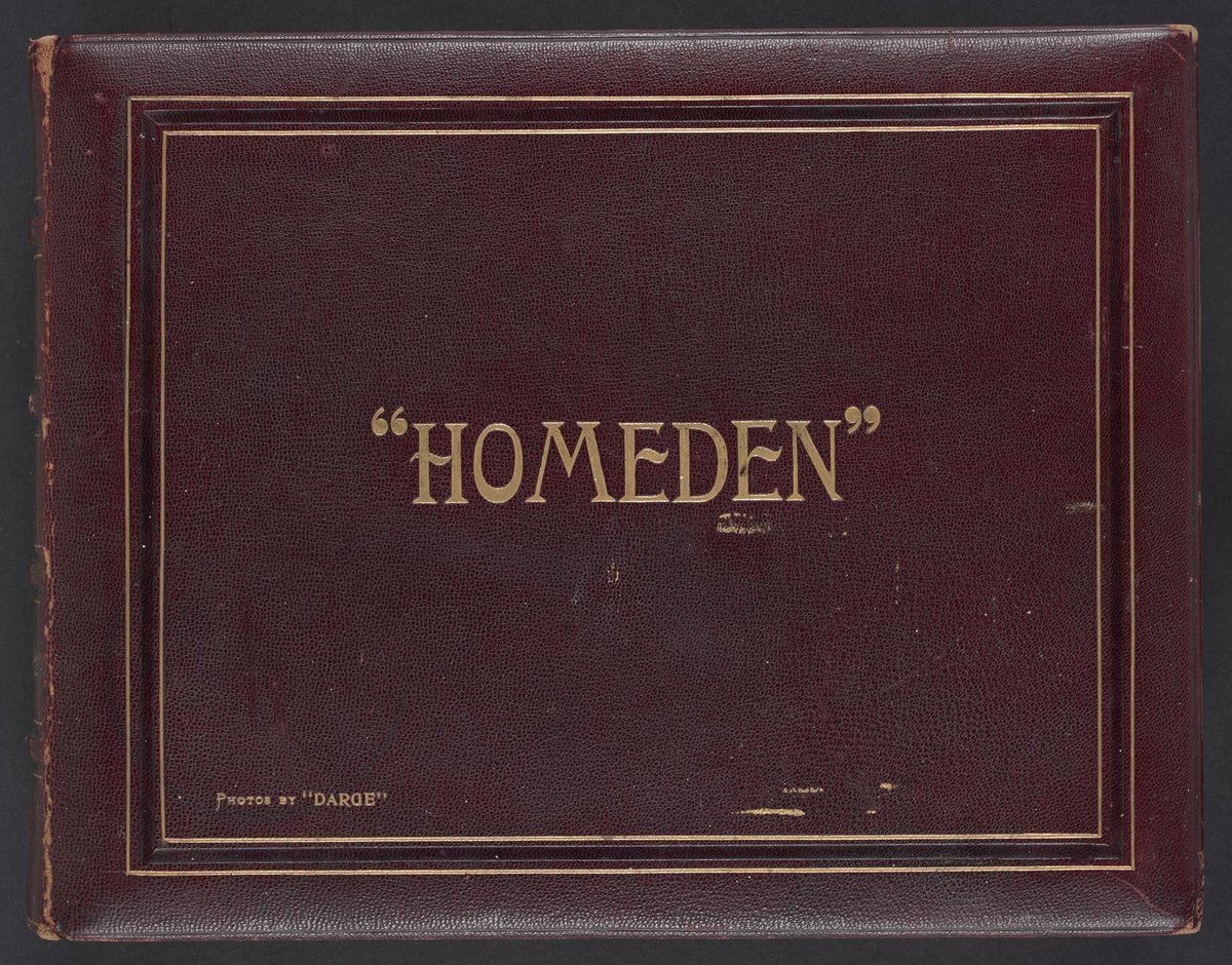 Album of photographs depicting exterior and interior views of Homeden, Lansell Road Toorak (1905–16)