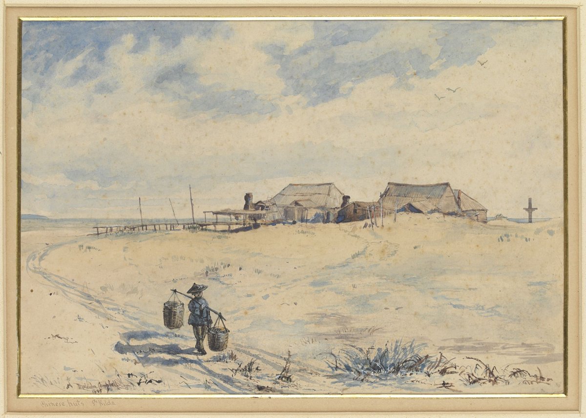 Chinese huts, St. Kilda, St Kilda (1880)