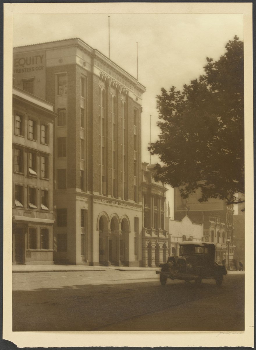 Equity Trustees Chambers 472-478, Bourke Street Melbourne. JKauffmann, Melbourne City (1931)
