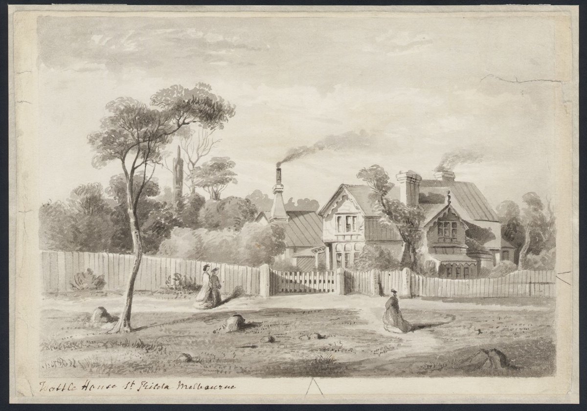 Wattle House, St Kilda, Melbourne (1865–66)