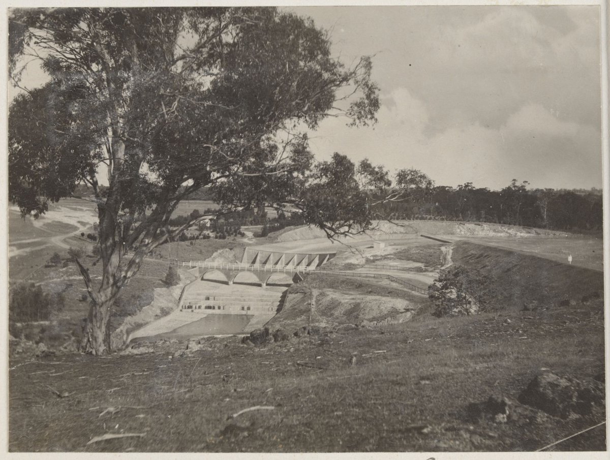 Reservoir Nr. Kyneton (c. 1910)