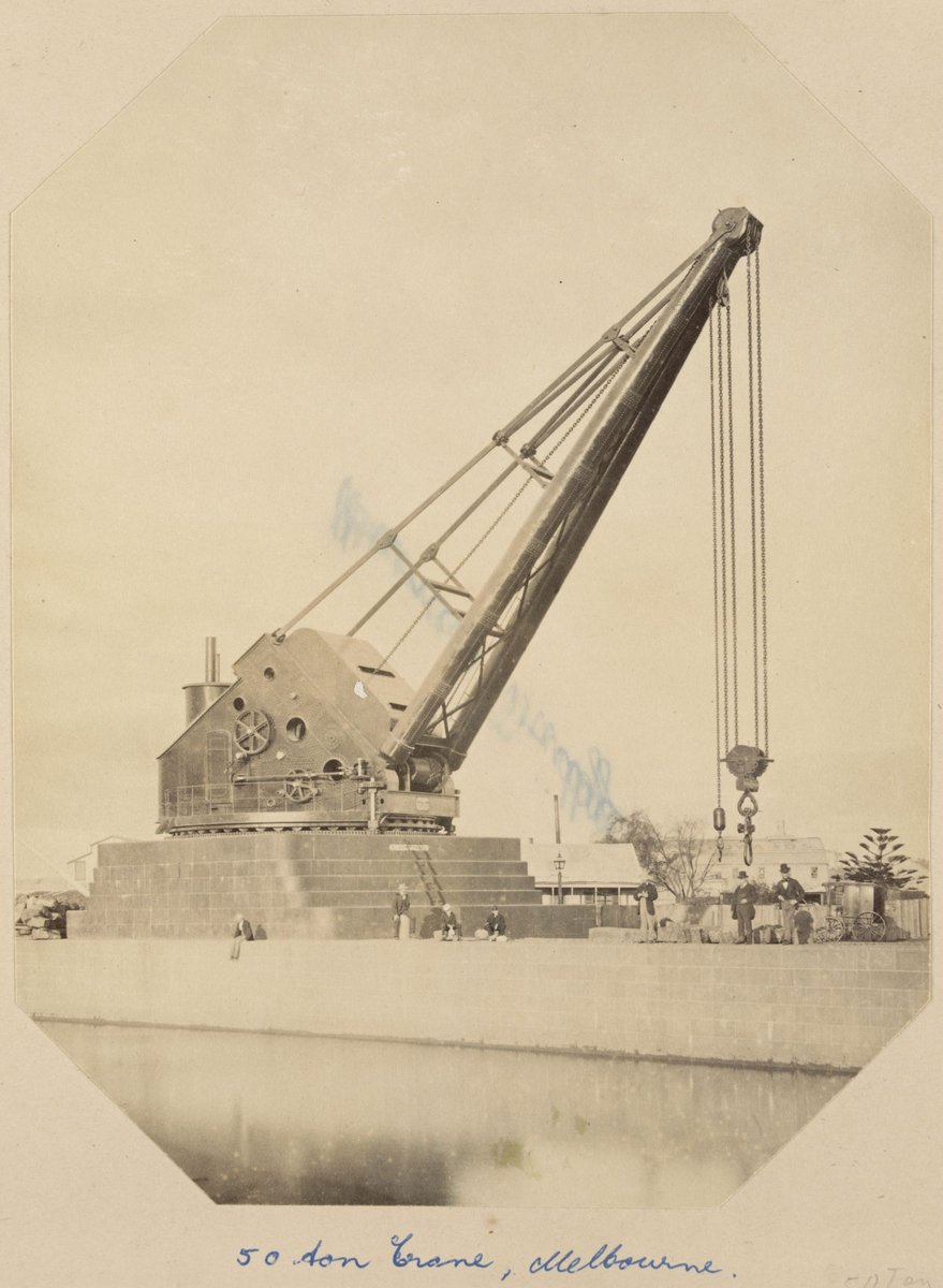 50 ton Crane, Melbourne (1873–82)