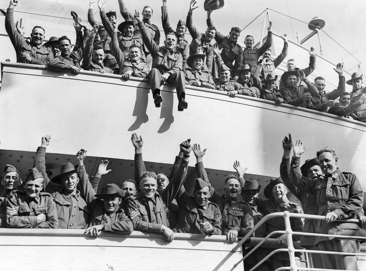 A.I.F. 4th embarkation of troops from Port Melbourne (1937–43)