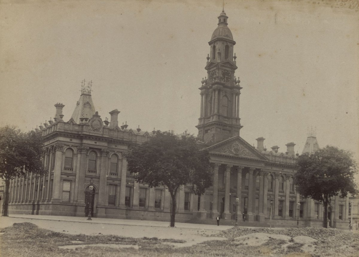 [South Melbourne Town Hall], Melbourne City (1880–1910)