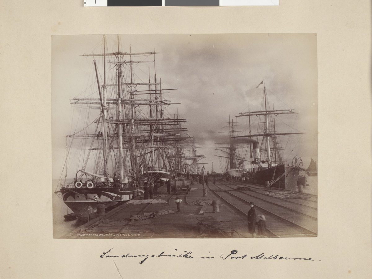 Sandridge railway pier, Port Melbourne (1891–97)
