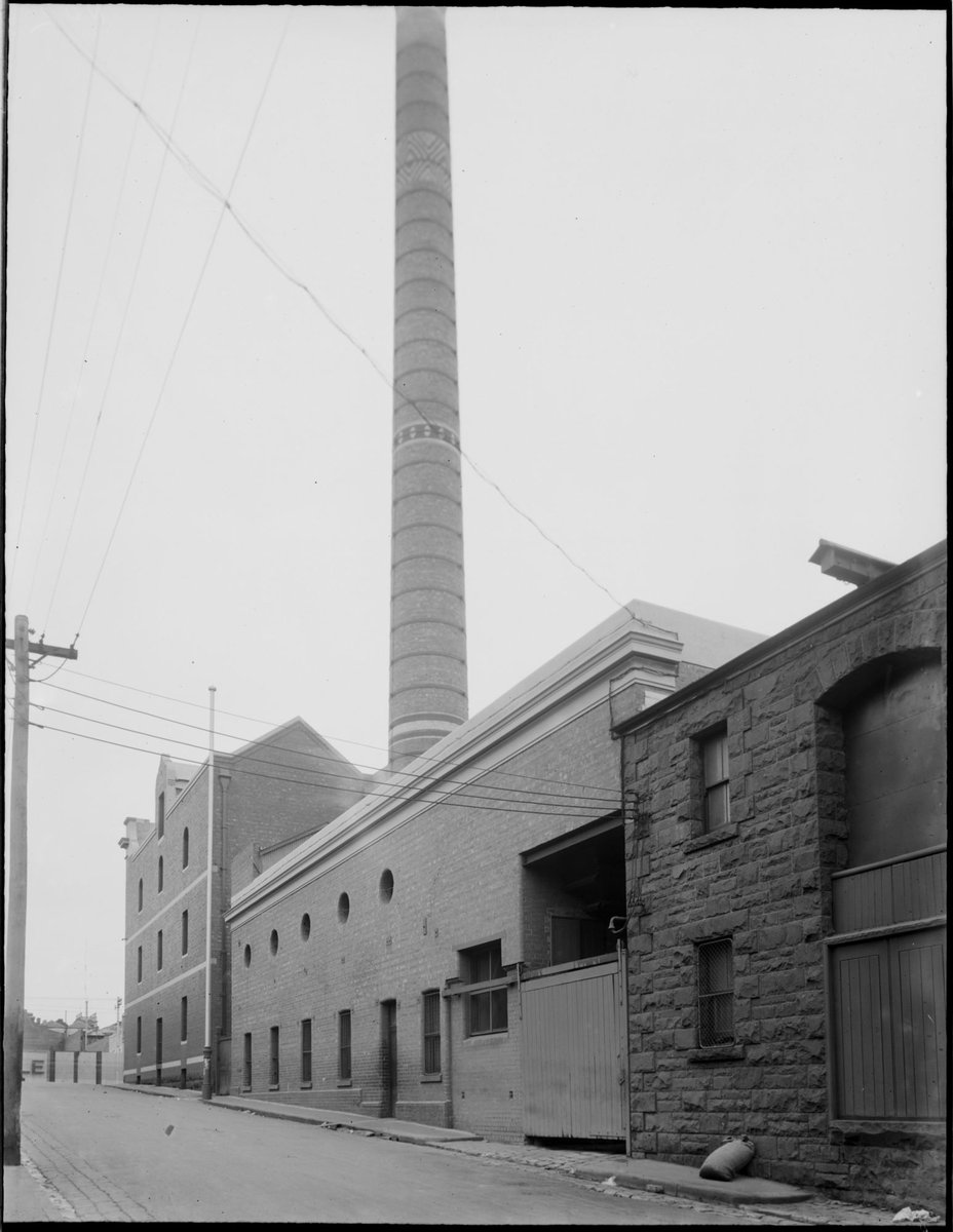 Exterior of the Carlton brewery boiler house (1938)
