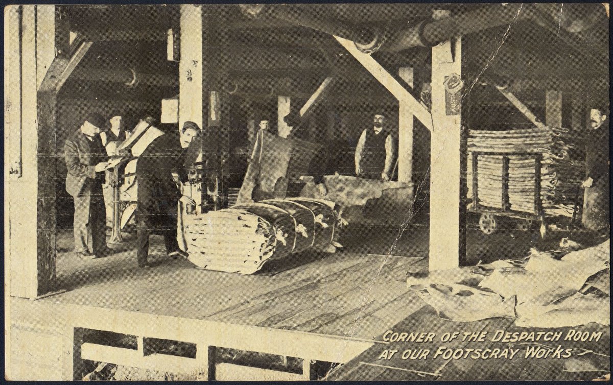 Corner of the dispatch room at our Footscray works (1912?)