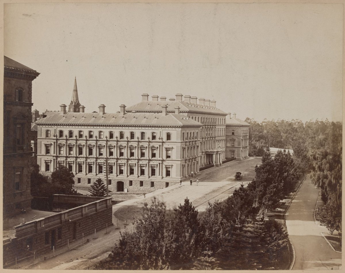 THE GOVERNMENT OFFICES [East Melbourne] (c. 1880)
