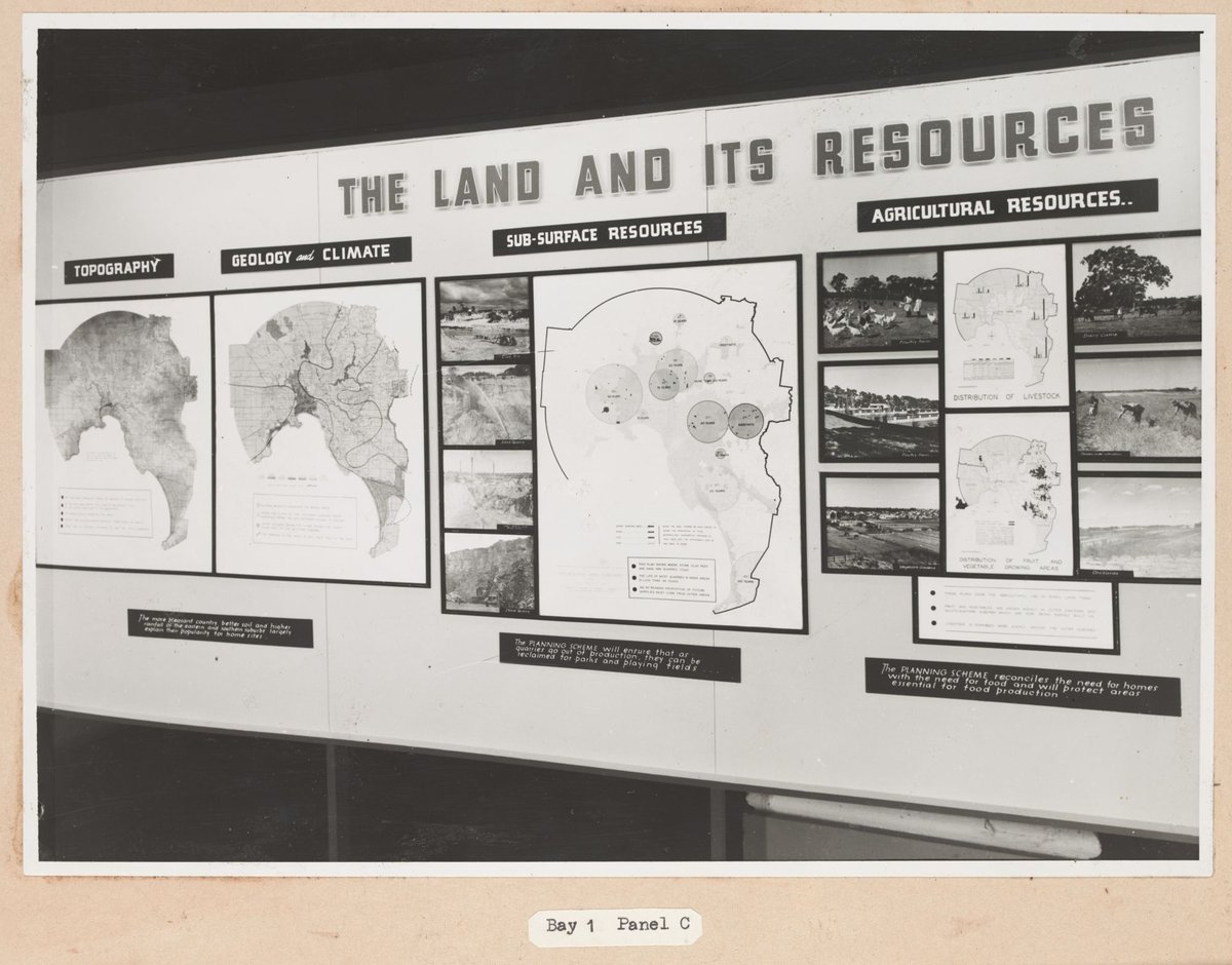 Exhibition of the Melbourne Metropolitan Planning Scheme 1954 at the Public Library of Victoria November 1953, Melbourne City