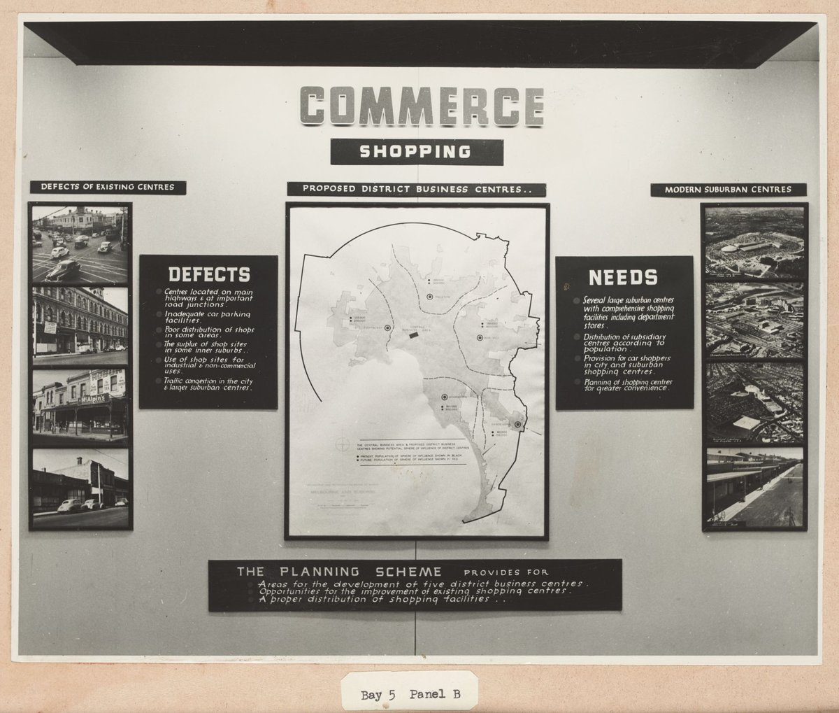 Exhibition of the Melbourne Metropolitan Planning Scheme 1954 at the Public Library of Victoria November 1953, Melbourne City