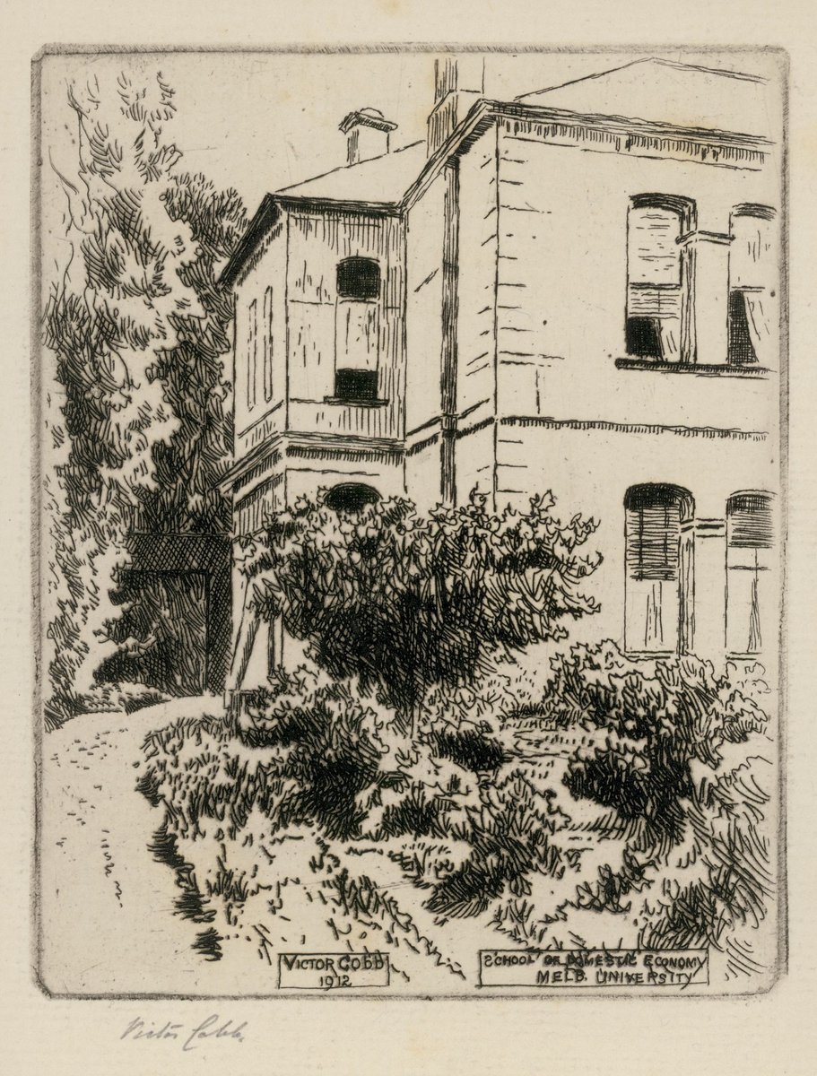 School of Domestic Economy, Melb. University, Parkville (1912)