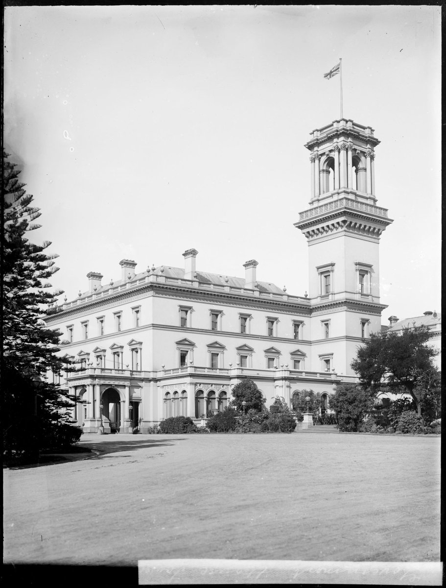 Government House tower [Melbourne, Vic.], Melbourne City (1891–1914)