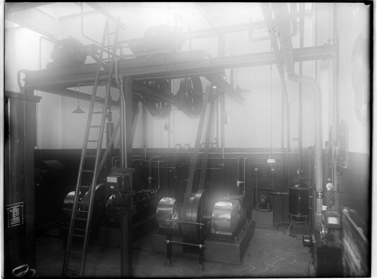 Engineering services at the Carlton Brewery (1922)