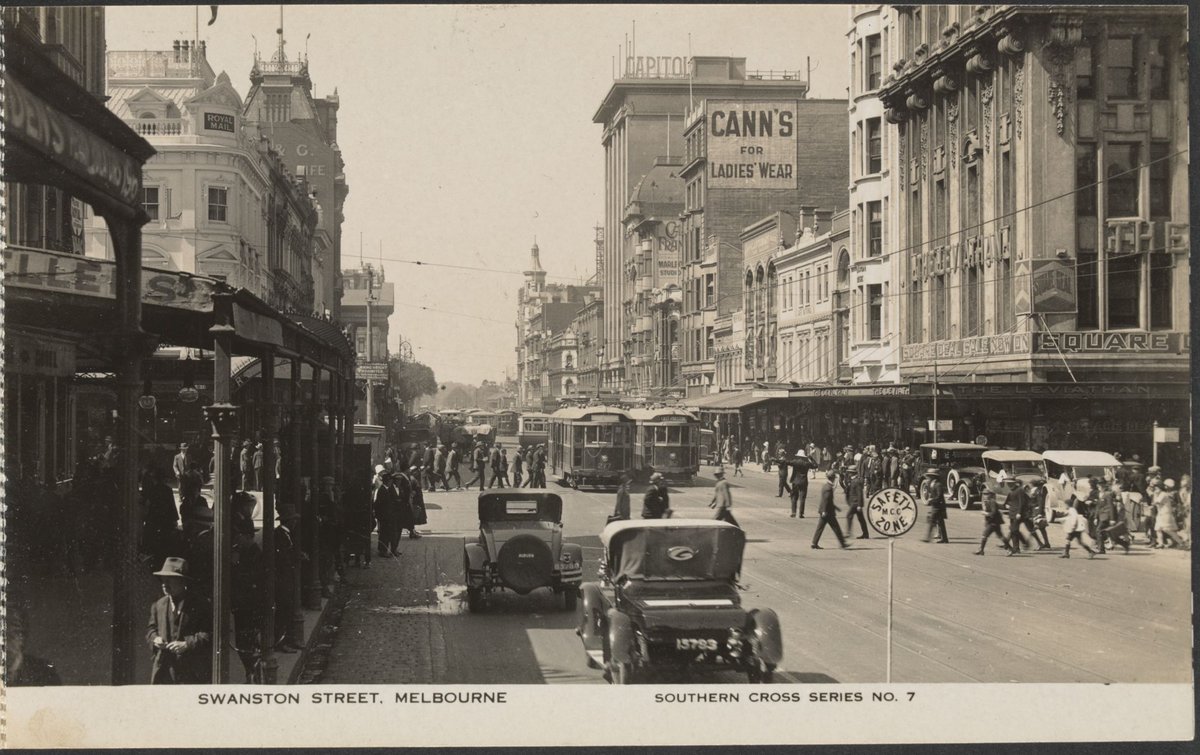 Swanston Street, Melbourne, Melbourne City (1930–35)