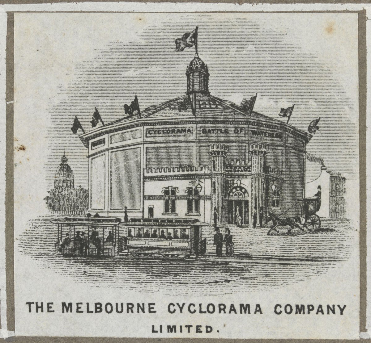 The Melbourne Cyclorama, 1889-1928 : photos of the Jerusalem Cyclorama (1889–1928)