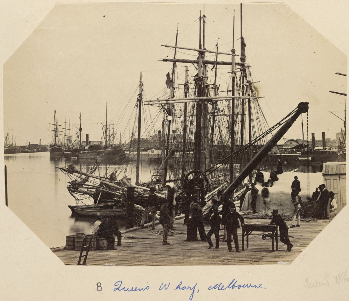 Queen's Wharf, Melbourne, Melbourne City (1873–82)
