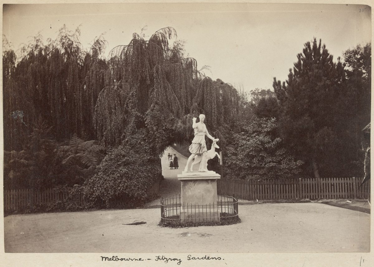 Melbourne - Fitzroy Gardens, East Melbourne (1880–1900)