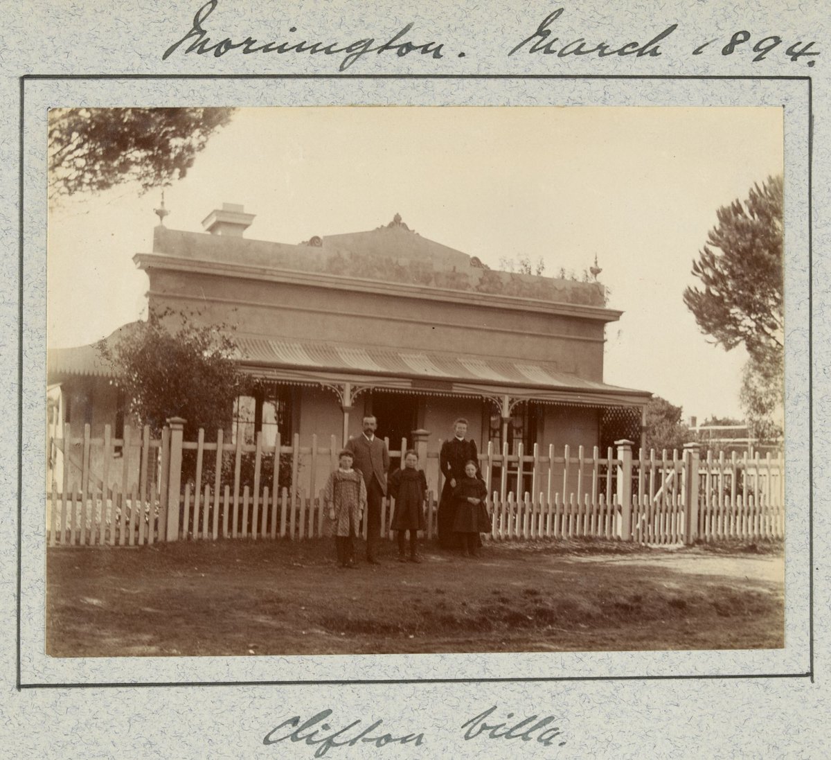 Hewlett's education at the University of Melbourne Medical School and visits with family and friends, Parkville (1883–95)