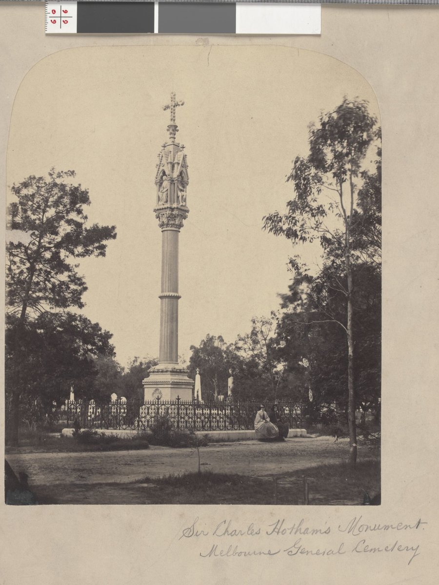 [Sir Charles Hotham's Monument Melbourne General Cemetery], Carlton (c. 1868)
