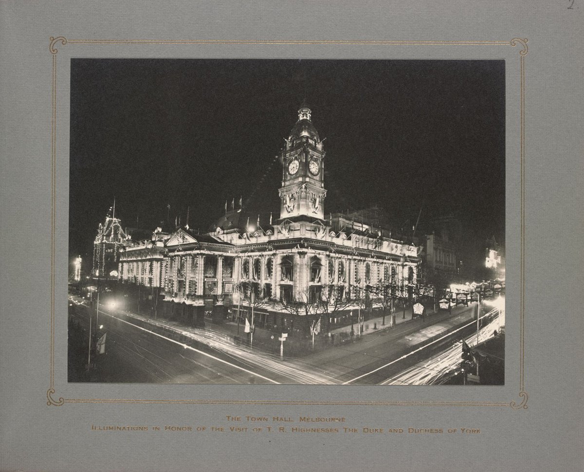Souvenir of The Lord Mayor's Ball in honor of Their Royal Highnesses the Duke and Duchess of York, Exhibition Building Melbourne 27th April 1927, Carlton