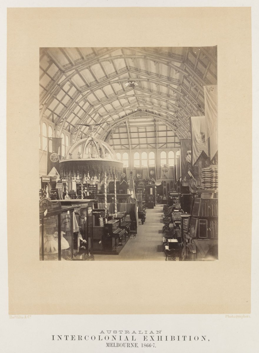 Displays of products of Melbourne businesses (1866–67)