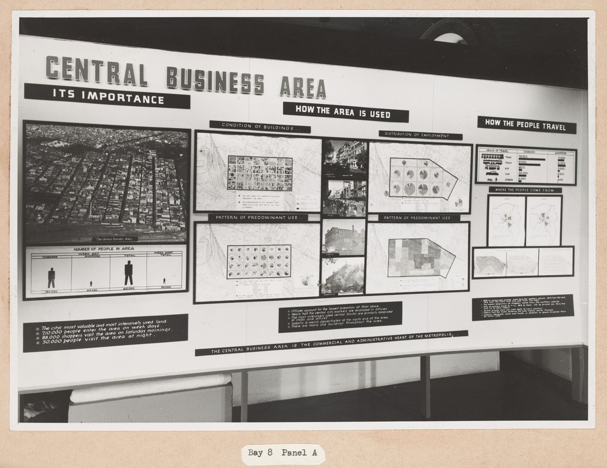 Exhibition of the Melbourne Metropolitan Planning Scheme 1954 at the Public Library of Victoria November 1953, Melbourne City