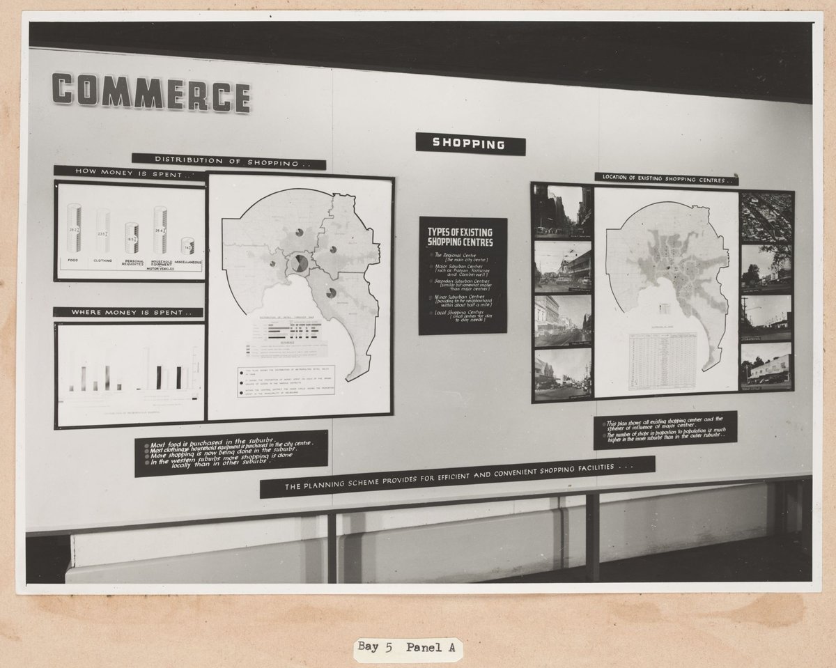 Exhibition of the Melbourne Metropolitan Planning Scheme 1954 at the Public Library of Victoria November 1953, Melbourne City