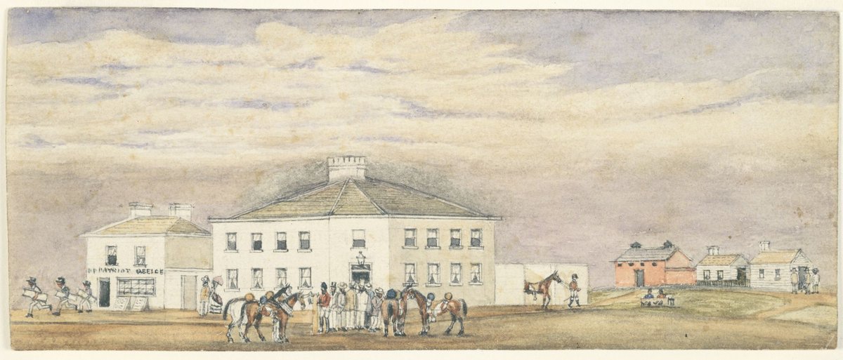 [The Port Phillip Patriot Office and the Melbourne Club], Melbourne City (1875)
