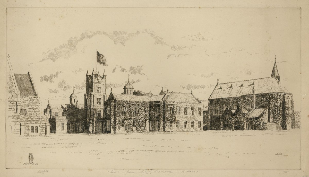 Melbourne Grammar School, Chapel, & Memorial Hall, South Yarra (1932)