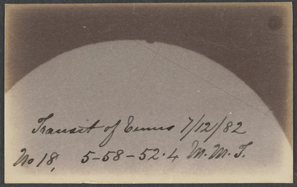 Transit of Venus - photographs taken by the Astronomical Society of Victoria at the Melbourne Observatory, Melbourne City (1882)
