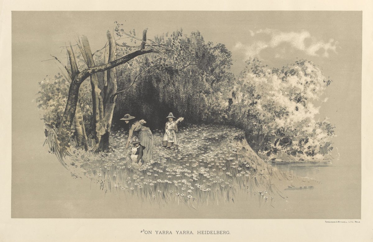 On Yarra Yarra, Heidelberg (1890)