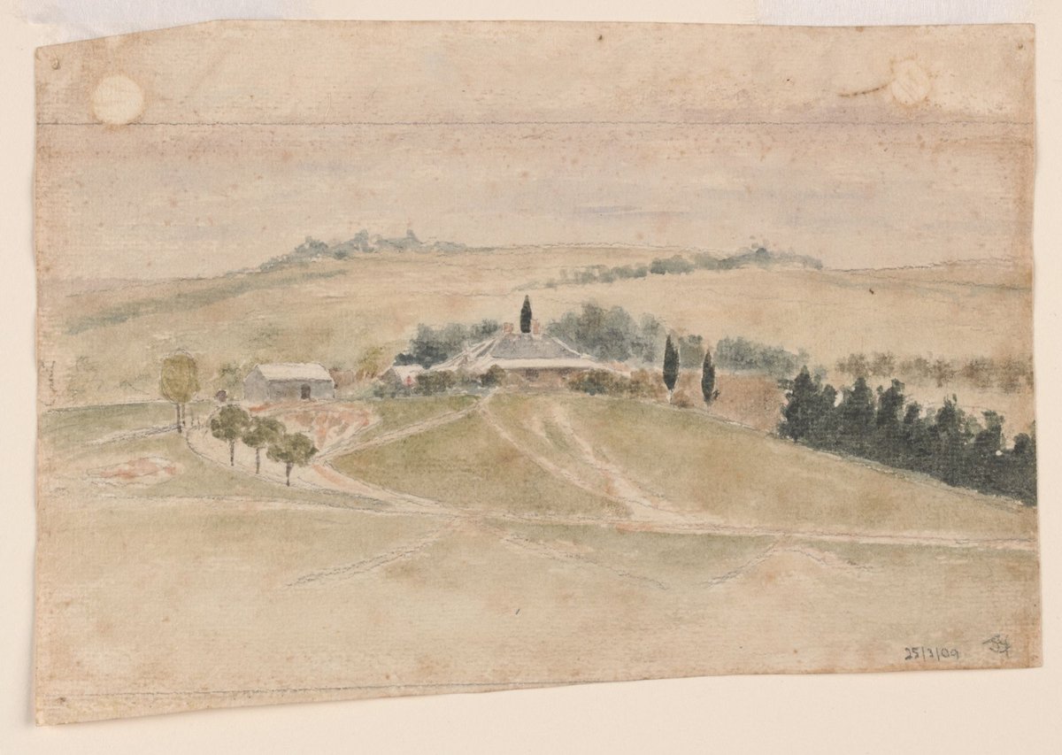 Farmhouse, Fairy Hills, from Heidelberg (1909)