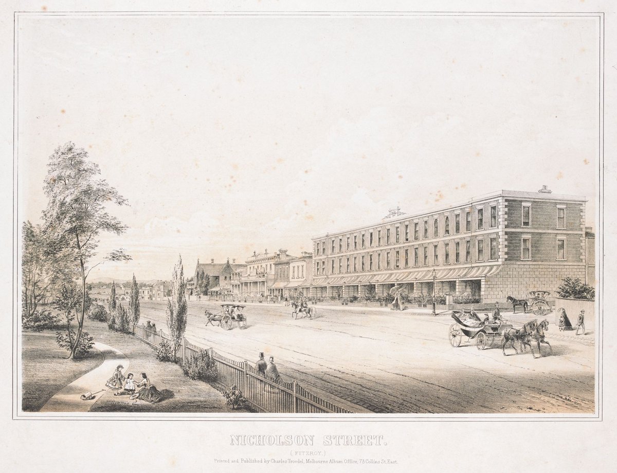 NICHOLSON STREET. (FITZROY.) (1864)