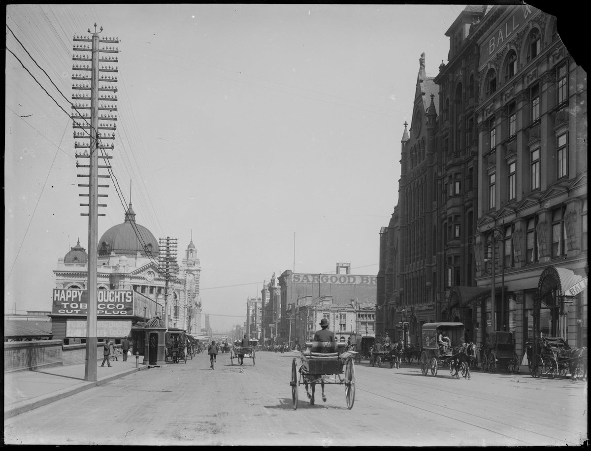 [Flinders Street, Melbourne, Vic.], Melbourne City (1900–14)