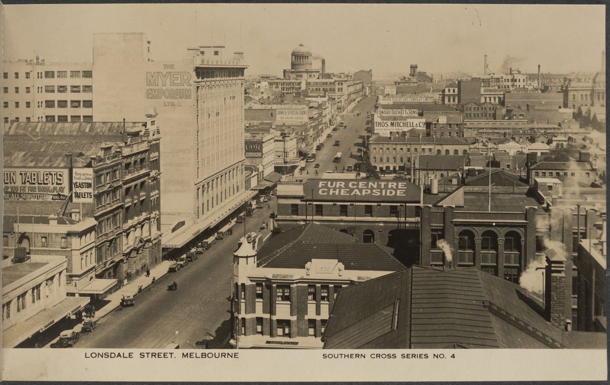 Lonsdale Street, Melbourne, Melbourne City (1930–35)