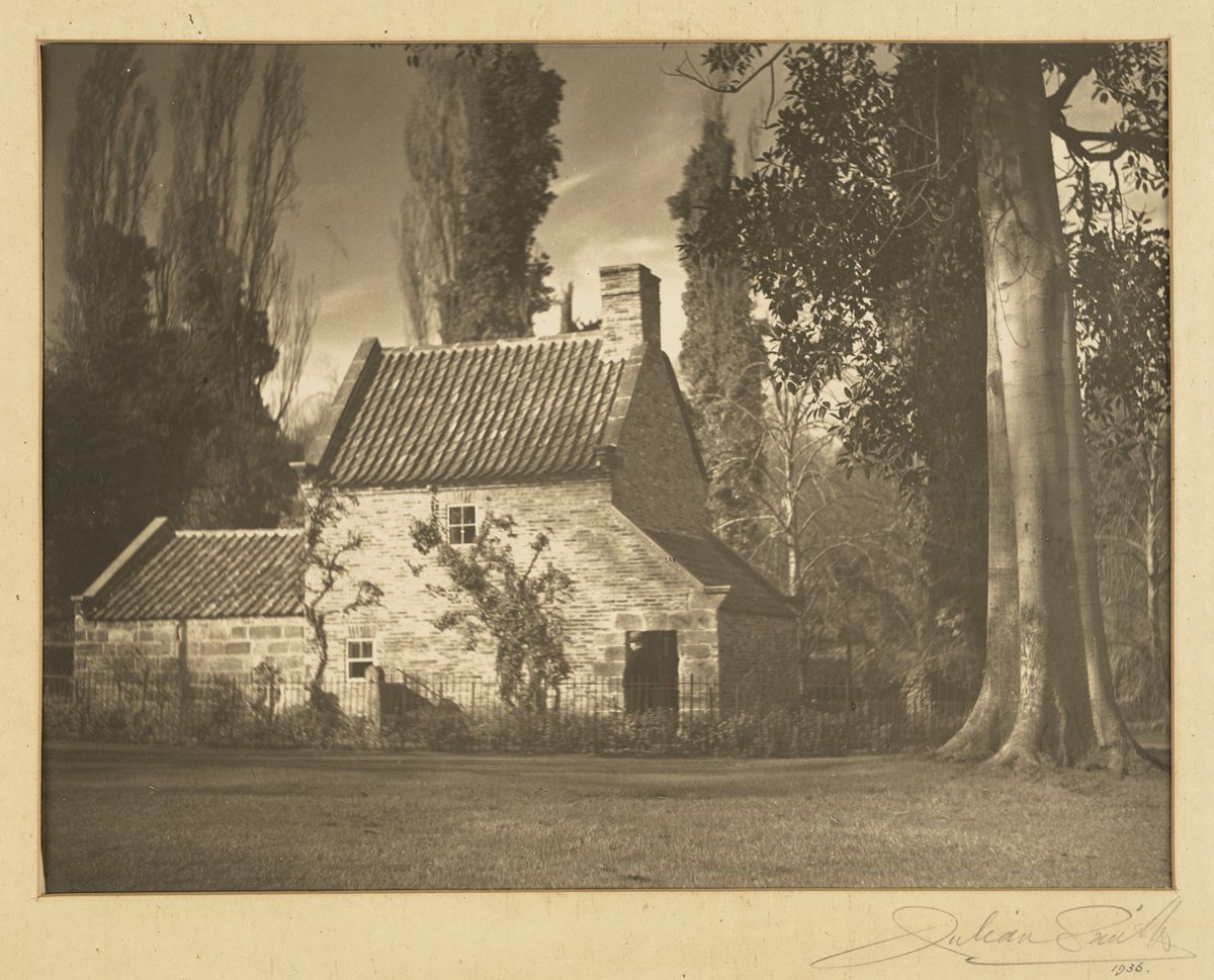 Captain Cook's cottage, Fitzroy Gardens, East Melbourne (1936)