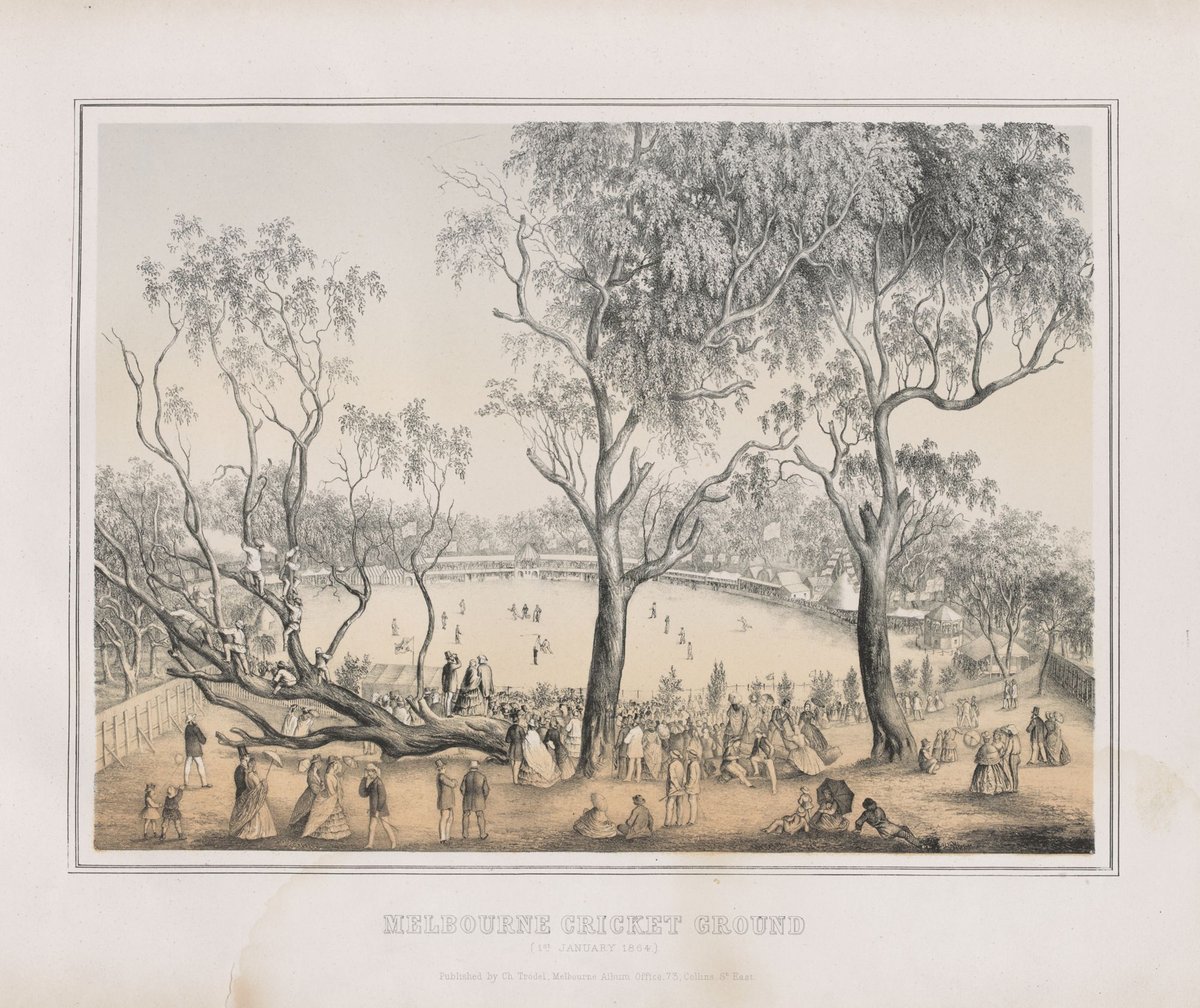 Melbourne Cricket Ground (1st January 1864), East Melbourne