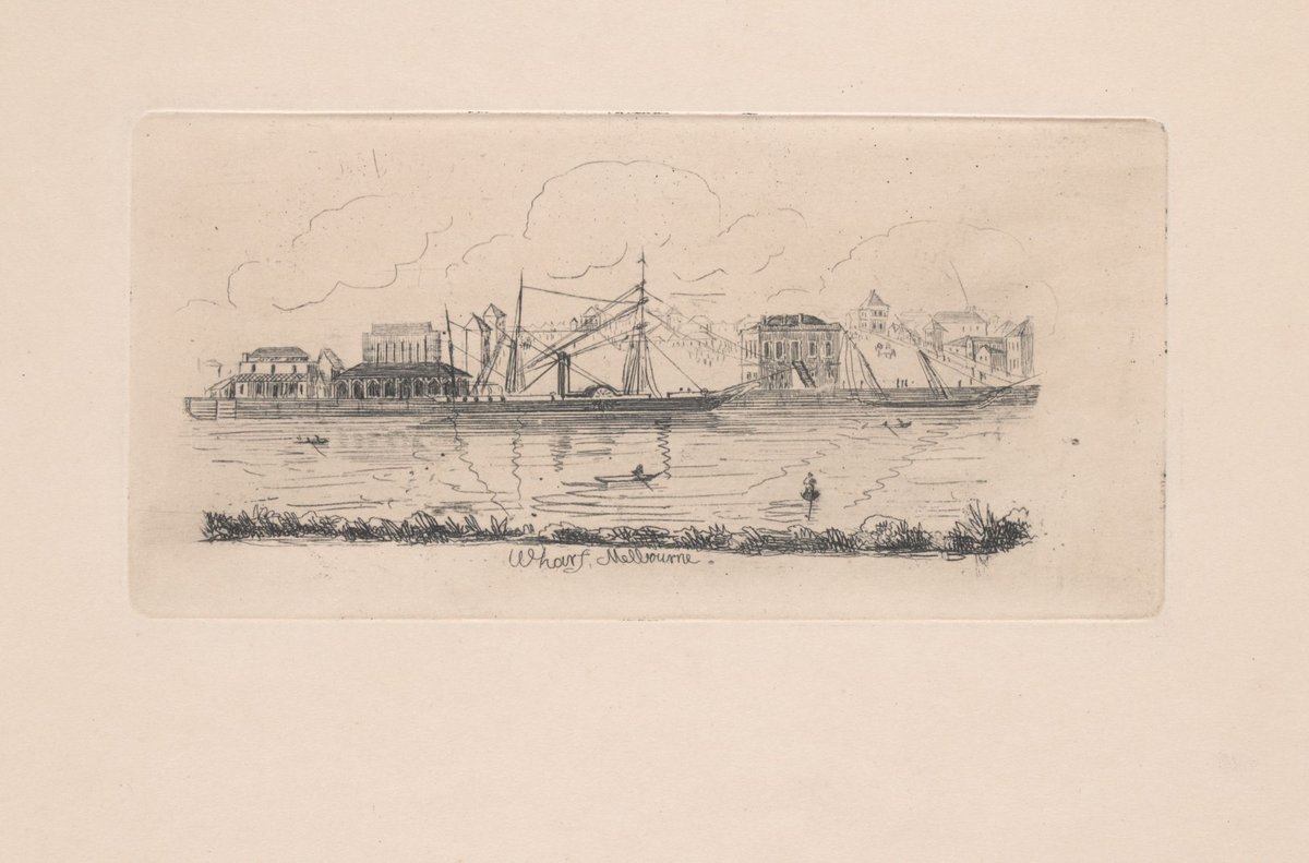Wharf, Melbourne (1934)