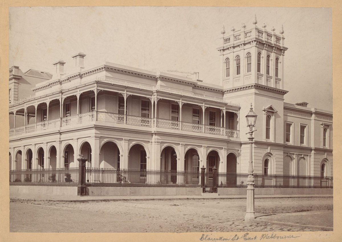 Clarendon St East Melbourne (1880–90)