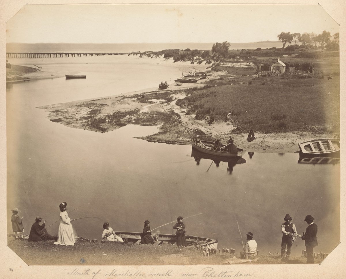 Mouth of Mordialloc Creek near Cheltenham (1878?)