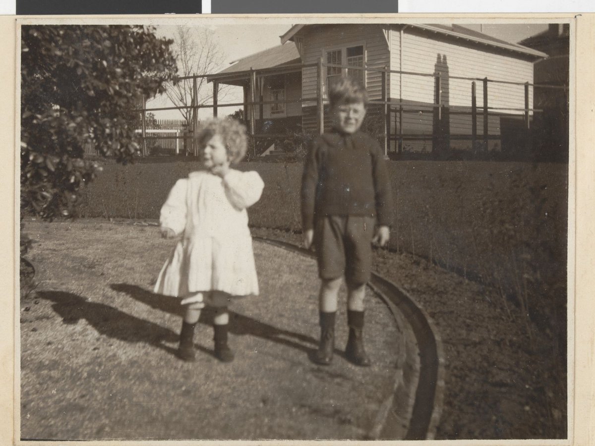 In the grounds of Government House, Melbourne, Victoria, Melbourne City (c. 1913)