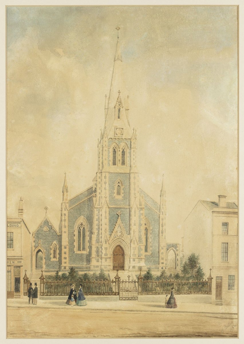 St. Enoch's United Presbyterian Church, 96 Collins Street East, Melbourne, Melbourne City (1864)