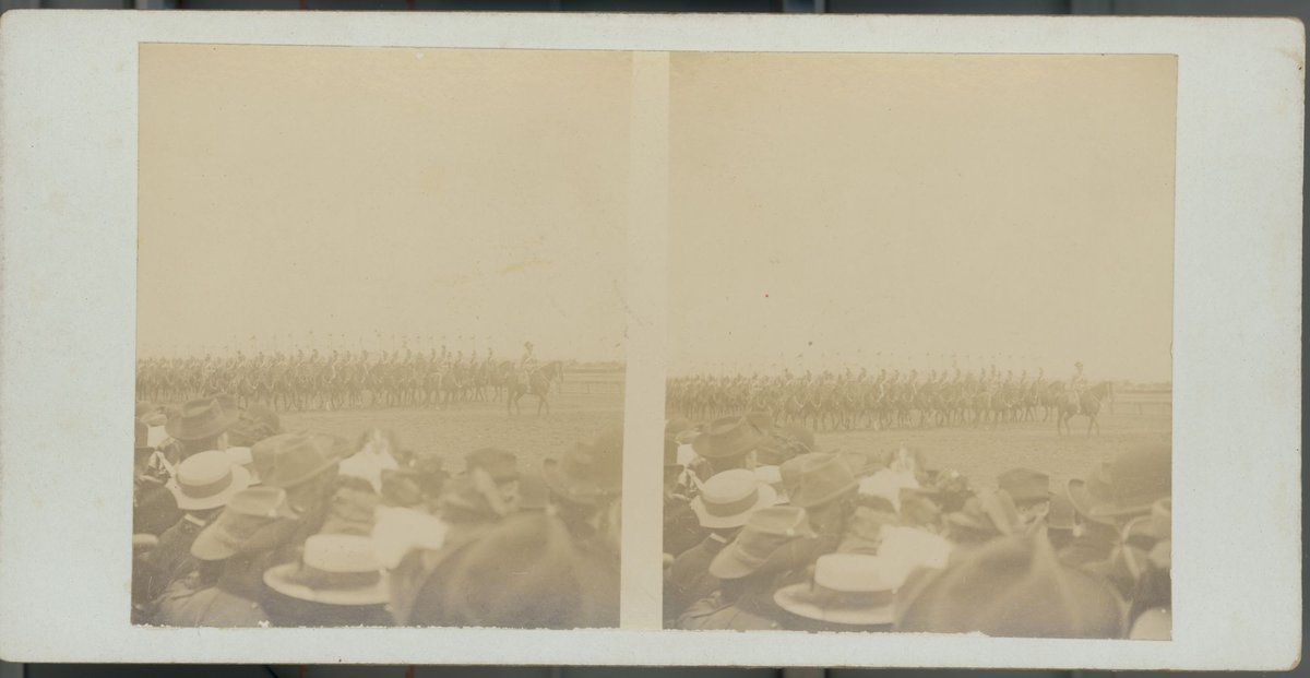 Military and police exhibitions for the Duke of York's visit, Melbourne, Vic.? (1901)
