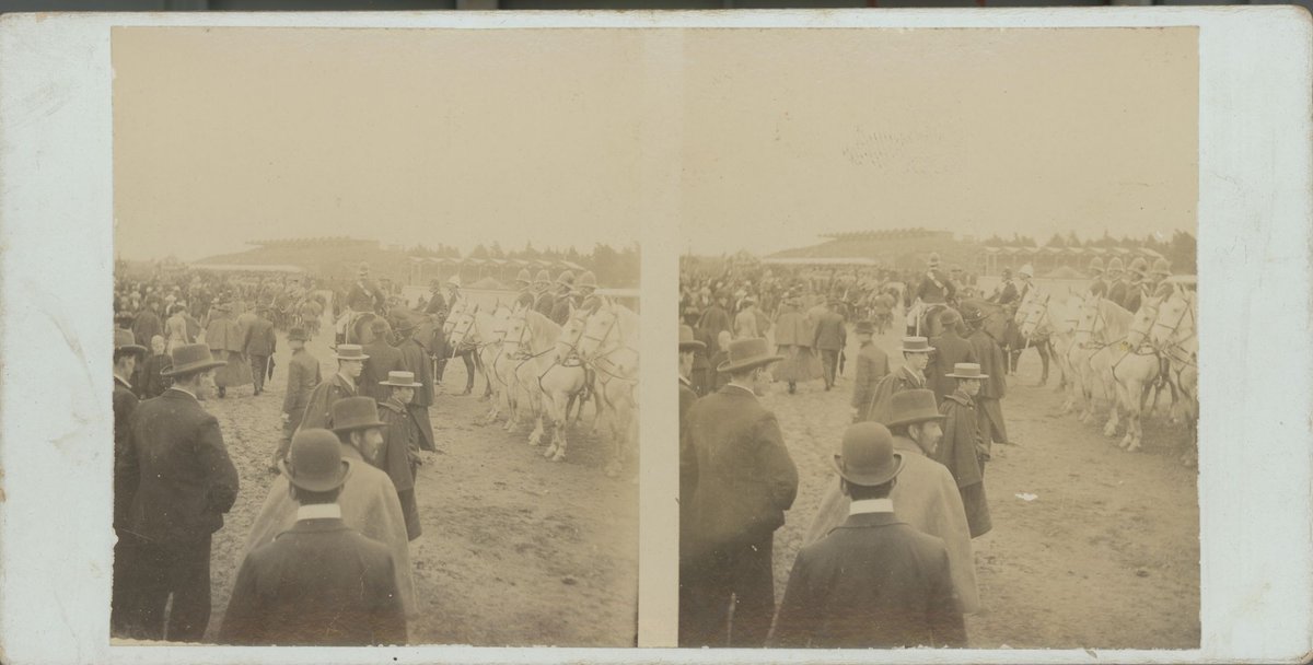 Military and police exhibitions for the Duke of York's visit, Melbourne, Vic.? (1901)