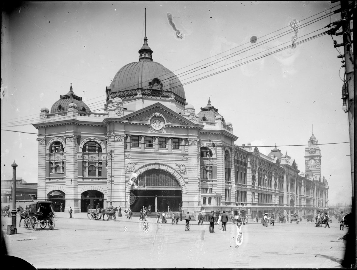 [Flinders Street Railway Station, Melbourne, Vic.], Melbourne City (1890–1914)