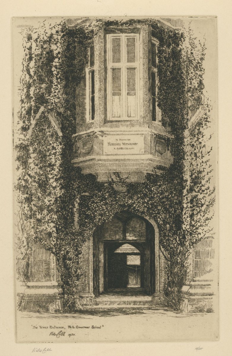 The Tower entrance, Melbourne Grammar School [South Yarra] (1930)